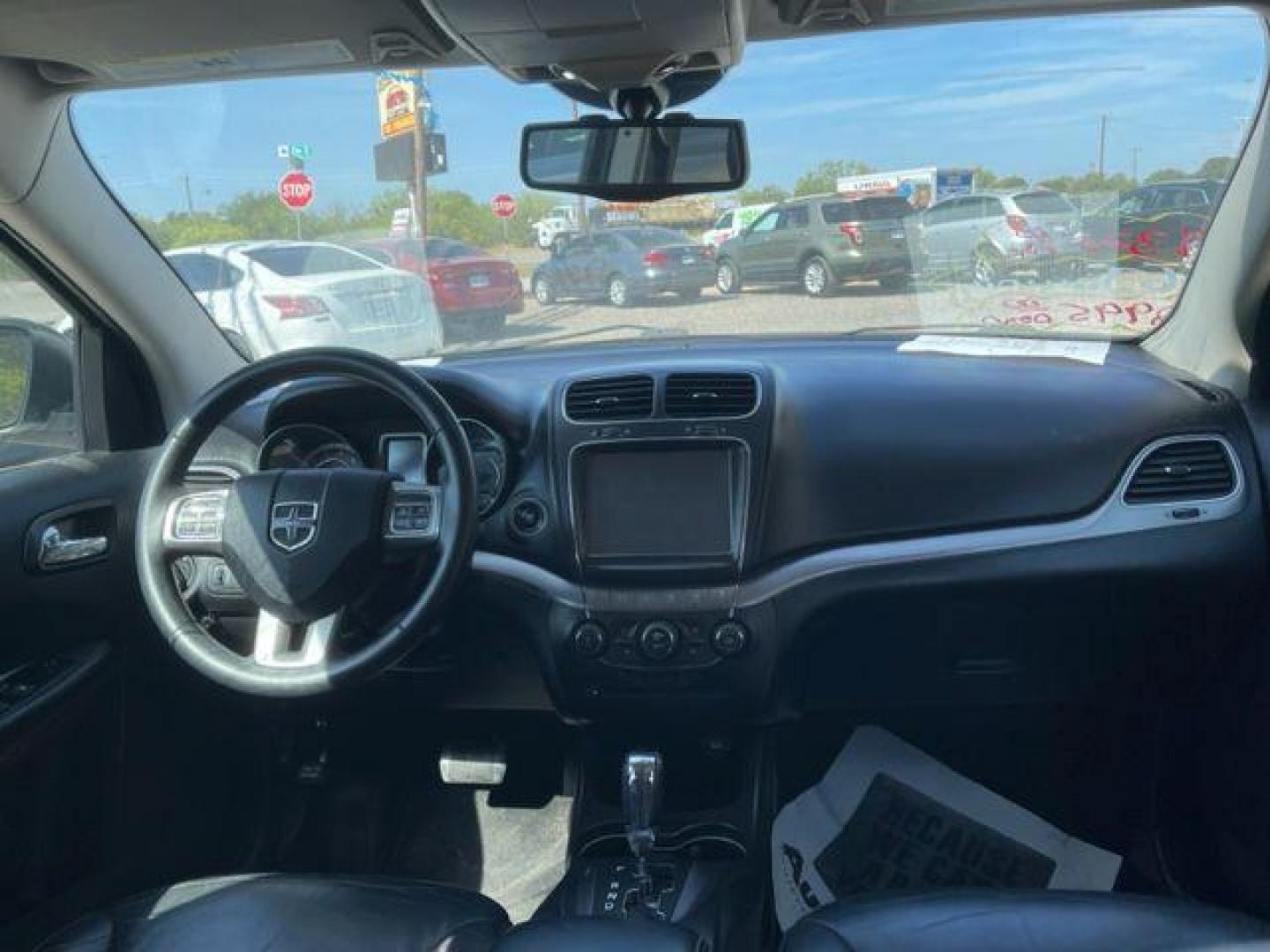 2016 WHITE DODGE JOURNEY CROSSROAD (3C4PDCGG0GT) with an 3.6L engine, Automatic transmission, located at 124 Elm St., Cibolo, TX, 78108, (210) 658-3118, 29.559427, -98.232384 - Photo#6