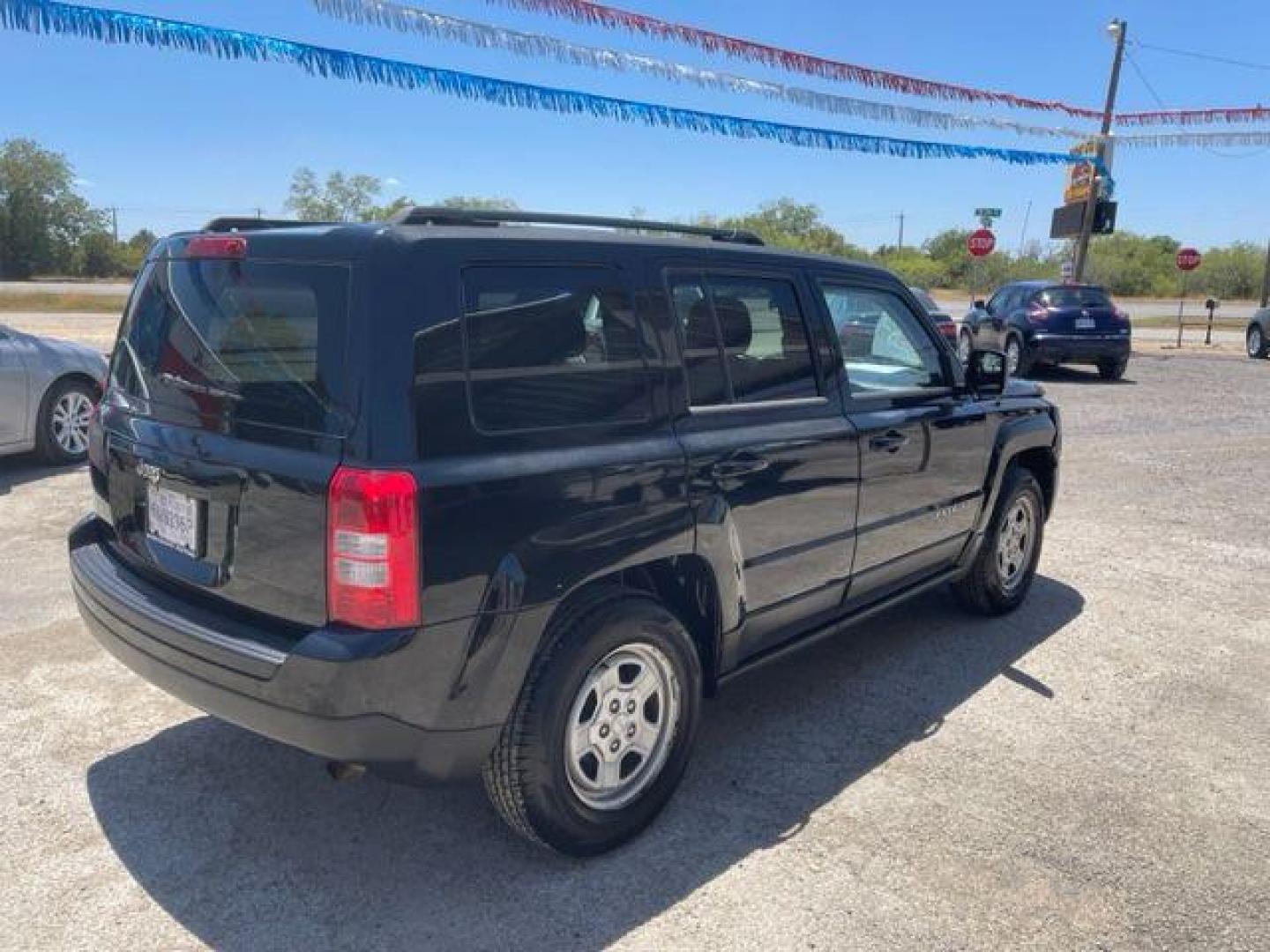 2014 BLACK JEEP PATRIOT SPORT (1C4NJPBA5ED) with an 2.0L engine, Continuously Variable transmission, located at 124 Elm St., Cibolo, TX, 78108, (210) 658-3118, 29.559427, -98.232384 - Photo#1