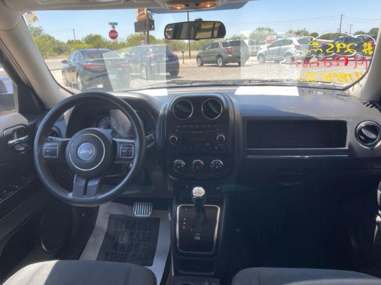 2014 BLACK JEEP PATRIOT SPORT (1C4NJPBA5ED) with an 2.0L engine, Continuously Variable transmission, located at 124 Elm St., Cibolo, TX, 78108, (210) 658-3118, 29.559427, -98.232384 - Photo#3