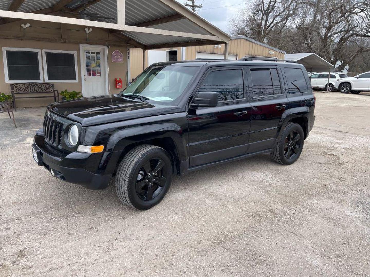 2015 BLACK JEEP PATRIOT ALTITUDE (1C4NJPBA2FD) with an 2.0L engine, Continuously Variable transmission, located at 124 Elm St., Cibolo, TX, 78108, (210) 658-3118, 29.559427, -98.232384 - Photo#0