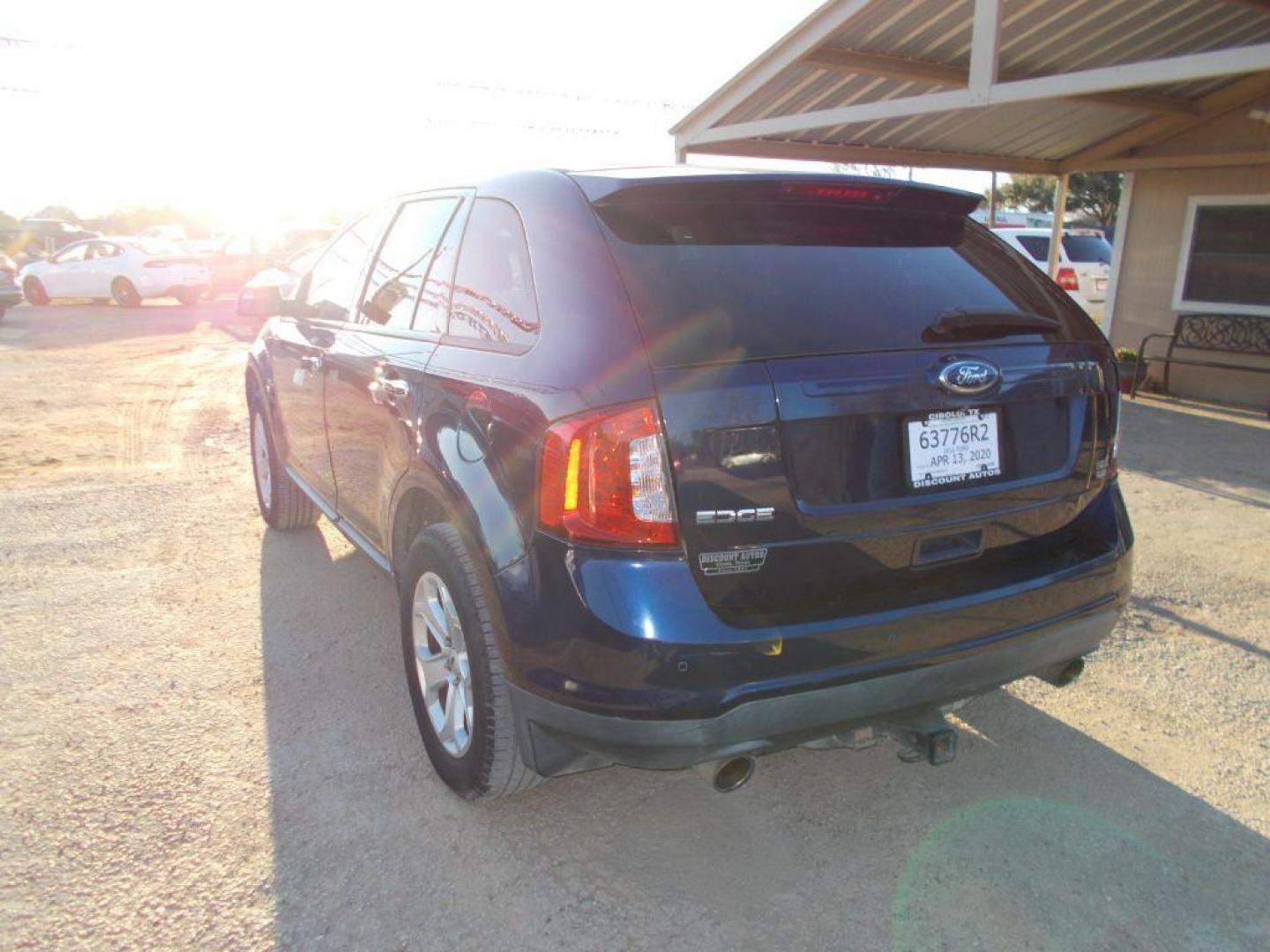 2011 BLUE FORD EDGE SEL SEL (2FMDK4JC2BB) with an 3.5L engine, Automatic transmission, located at 124 Elm St., Cibolo, TX, 78108, (210) 658-3118, 29.559427, -98.232384 - Photo#3