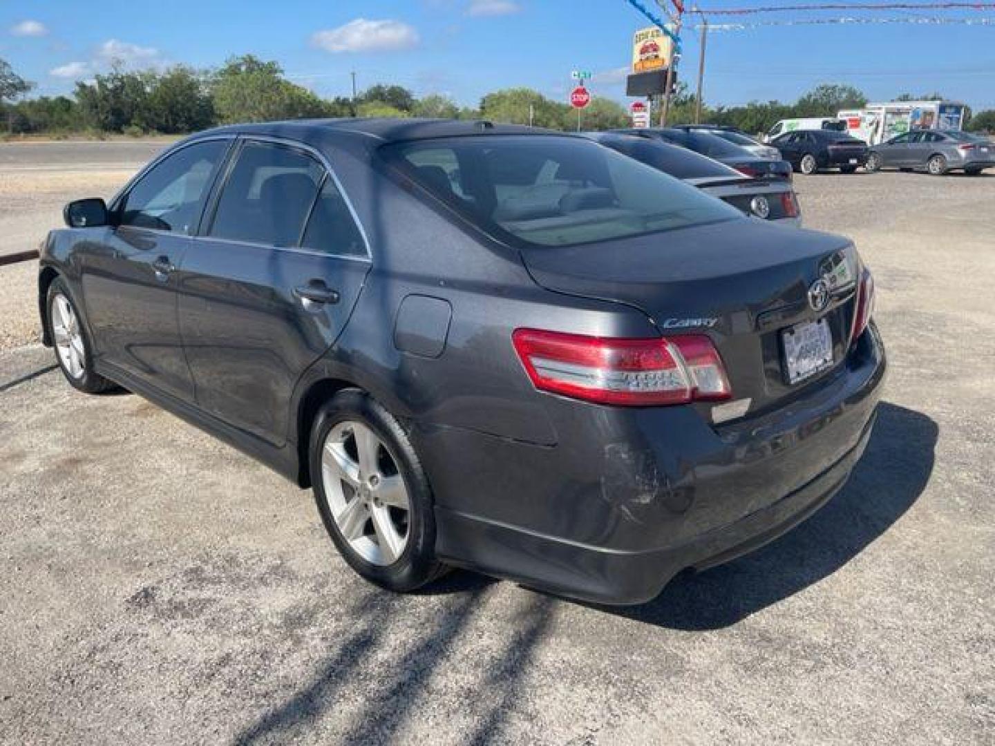 2011 GRAY TOYOTA CAMRY BASE (4T1BF3EK4BU) with an 2.5L engine, Automatic transmission, located at 124 Elm St., Cibolo, TX, 78108, (210) 658-3118, 29.559427, -98.232384 - Photo#2